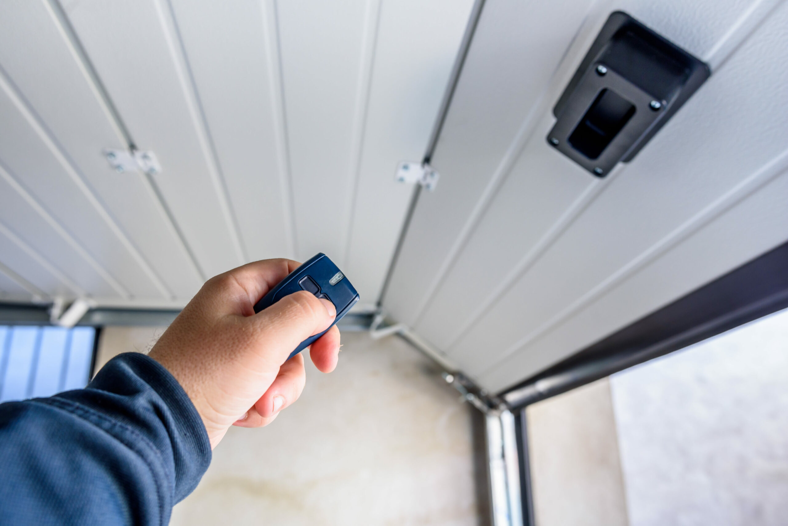 Télécommande ouvrant une porte de garage